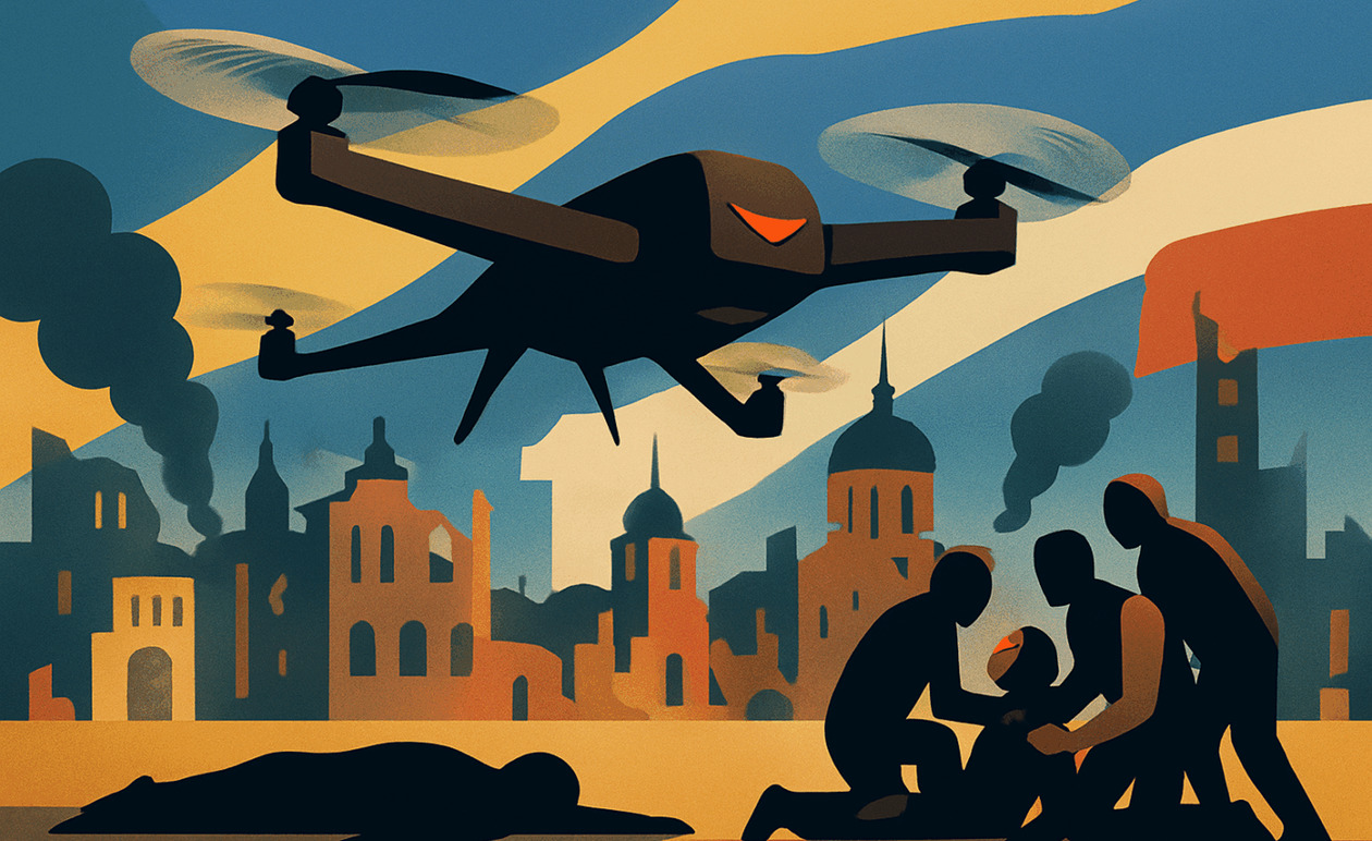 Ρωσική επίθεση με drones στο Χάρκοβο: Ένας νεκρός και τέσσερις τραυματίες