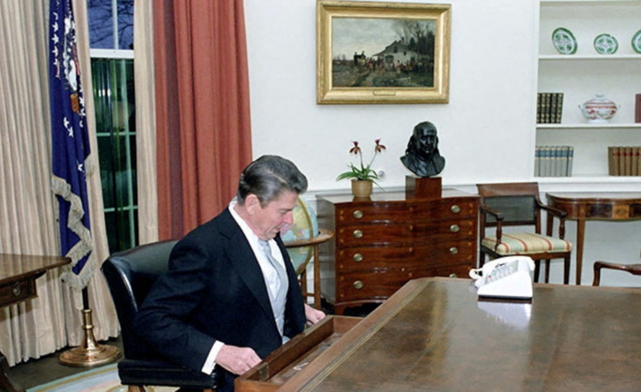 Το πορτρέτο του Ρέιγκαν στο Οβάλ γραφείο και η επίδραση στην προεδρία Τραμπ