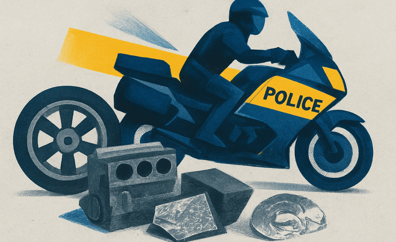 Η ΔΙ.ΑΣ. Κοζάνης συνέλαβε δύο άτομα για κλοπή ανταλλακτικών 5.000 ευρώ