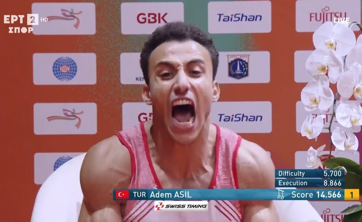 Αντέμ Ασίλ στον Τελικό του Παγκοσμίου Πρωταθλήματος Ενόργανης Γυμναστικής 2025 στην Τζακάρτα