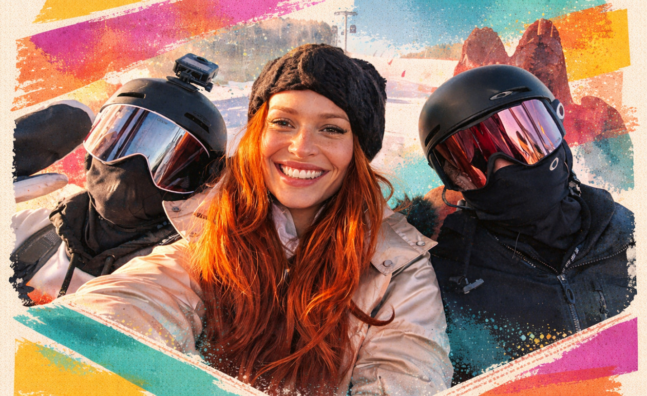 Σίσσυ Χρηστίδου: Το χιονισμένο ταξίδι στην Κουρσεβέλ και η πρώτη προσπάθεια στο σκι