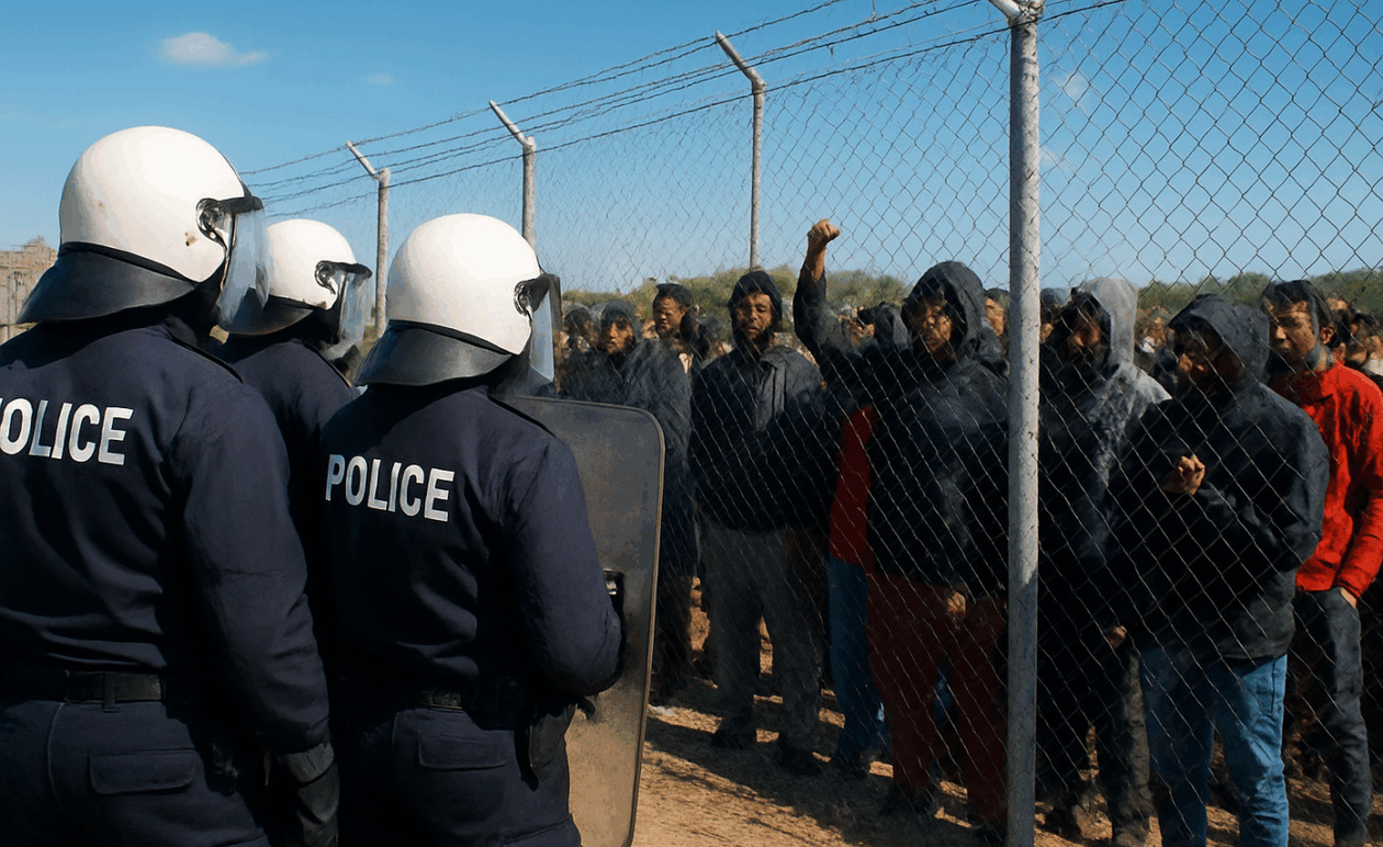 Σέρρες: Αυστηρές Ποινές Φυλάκισης σε 30 Μετανάστες για τα Επεισόδια στη Δομή