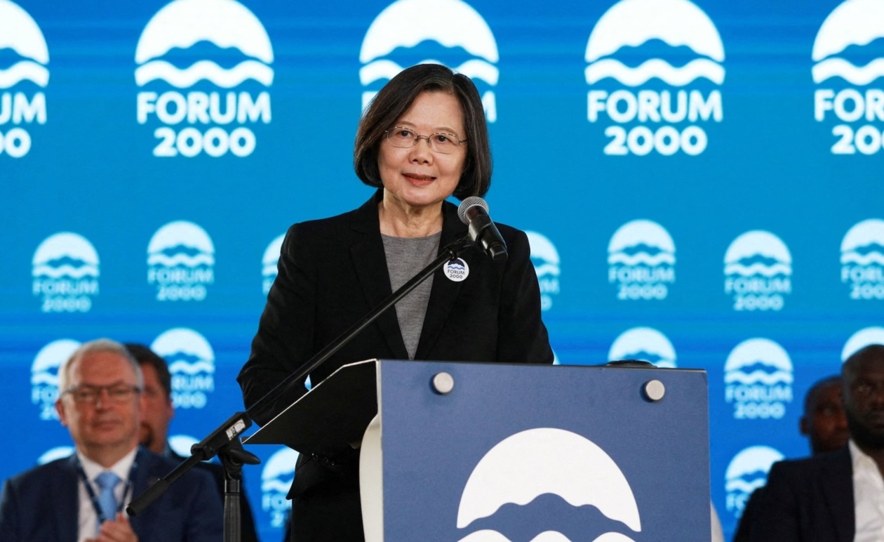 Η πρώην πρόεδρος Τσάι Ινγκ-ουέν επισκέπτεται το Βερολίνο, επιδιώκοντας επαφές με την Ευρώπη