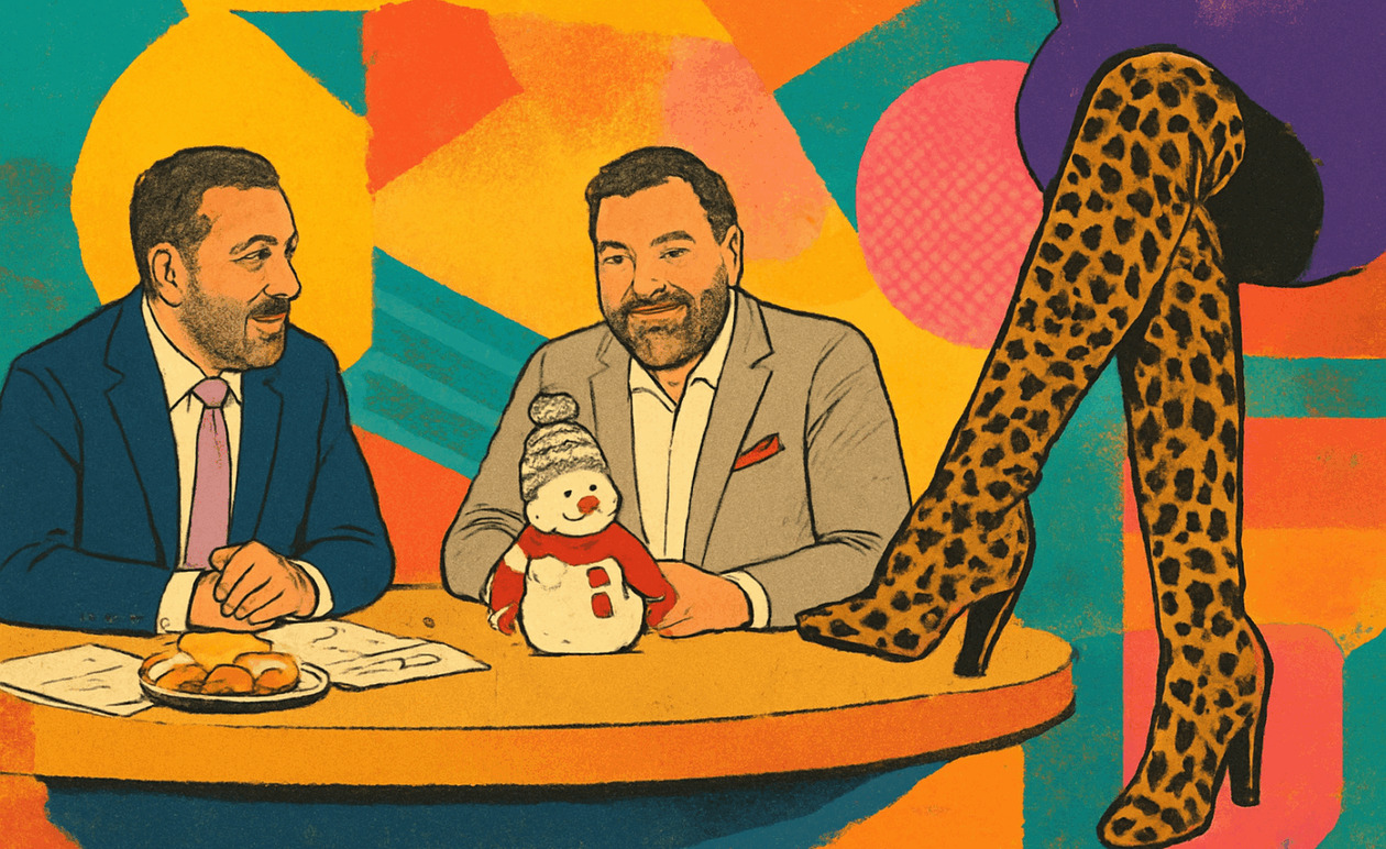 OPEN: Οι animal print μπότες της Ζέτας Κατωπόδη έκλεψαν την παράσταση στο πλατό