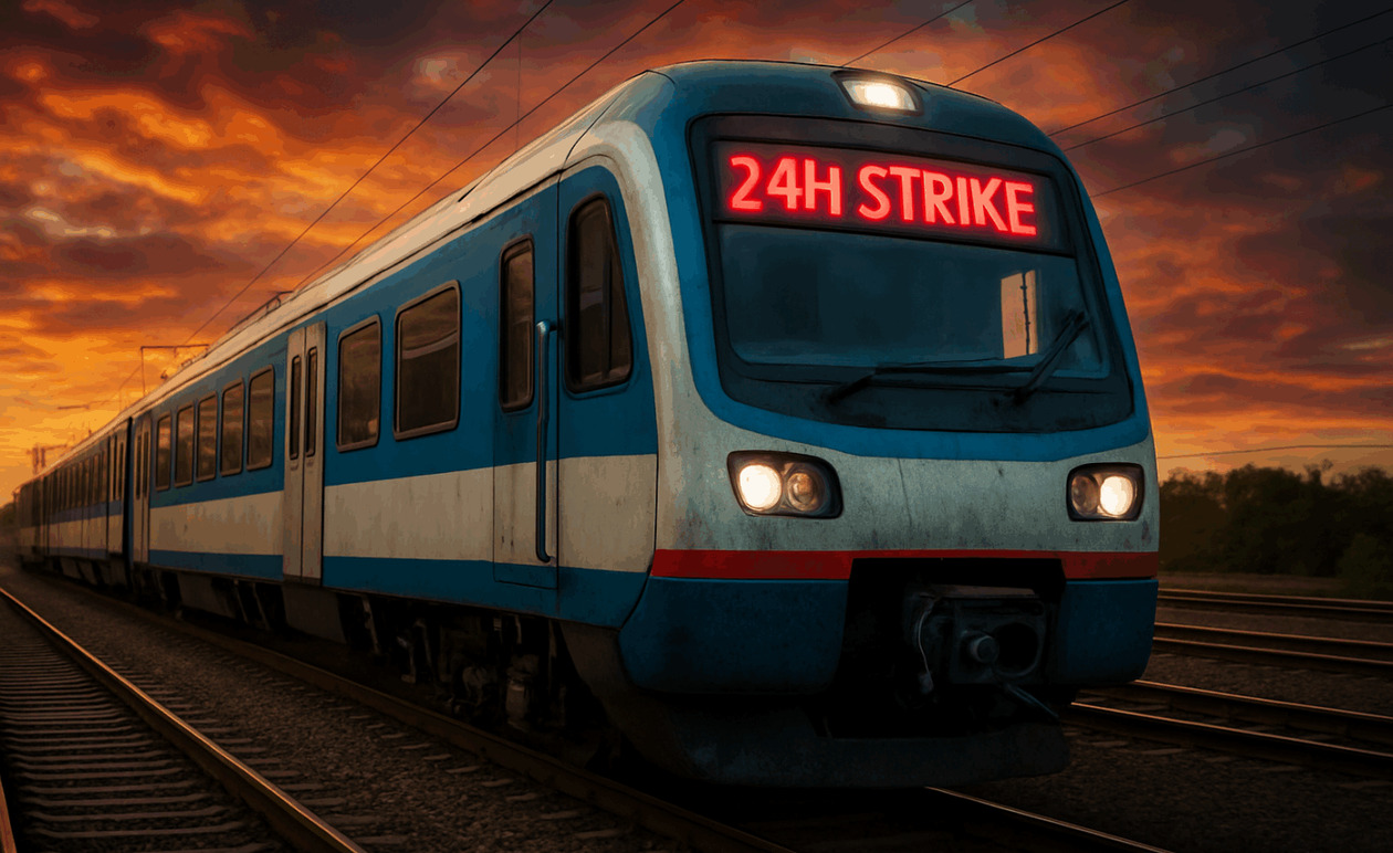 Hellenic Train: 24ωρη απεργία με αναστολές δρομολογίων λόγω χρόνιων προβλημάτων