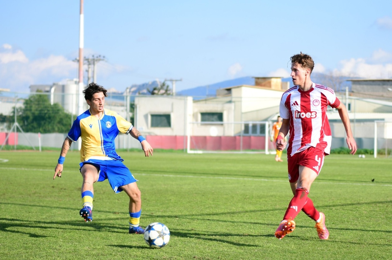 Ολυμπιακός Κ19: Ισοπαλία 1-1 με τον Αστέρα Τρίπολης στο Ρέντη