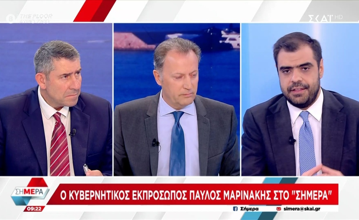 Ο Παύλος Μαρινάκης απορρίπτει σενάρια αντικατάστασης του Μητσοτάκη