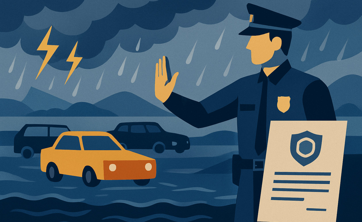 Η Πρέβεζα ανακοινώνει προσωρινή διακοπή κυκλοφορίας σε δύο οδικούς άξονες λόγω κακοκαιρίας