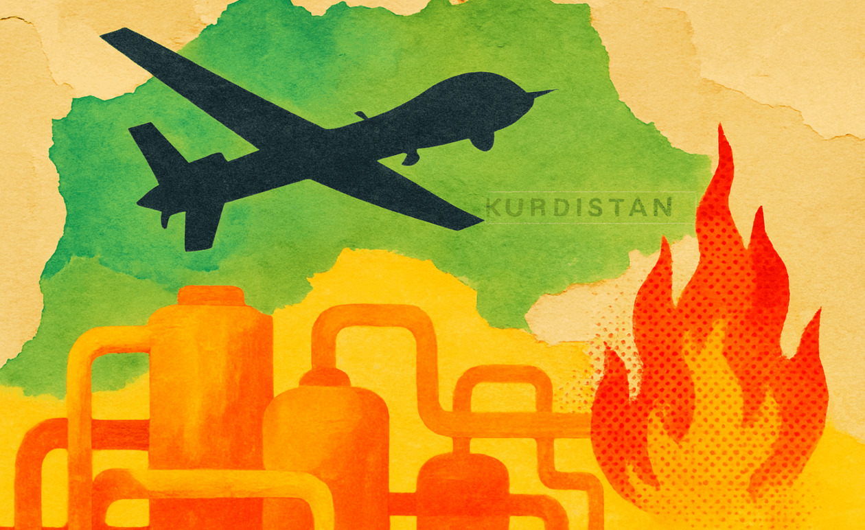 Επίθεση drone στο κοίτασμα φυσικού αερίου Khor Mor στο Ιράκ: Φωτιά και τραυματισμοί