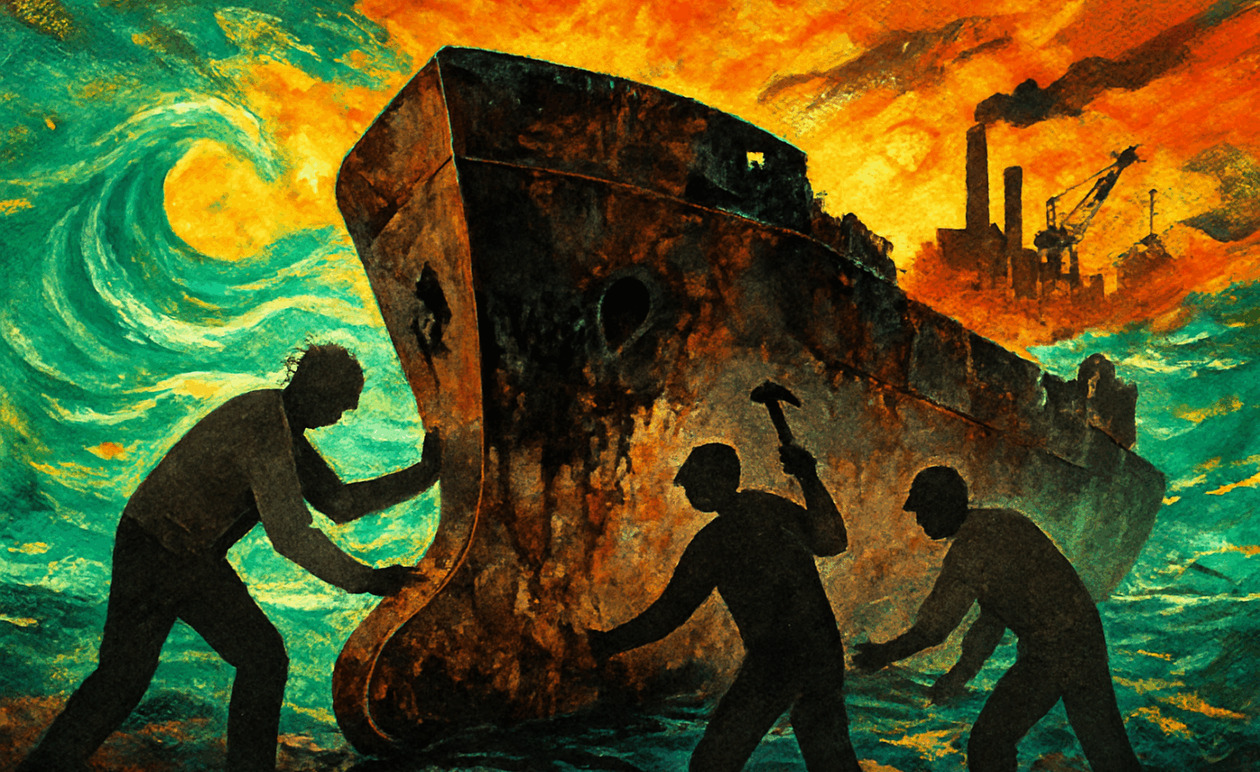 Η σκιώδης αγορά διάλυσης πλοίων: Ένας νέος, επικίνδυνος κλάδος αναδύεται