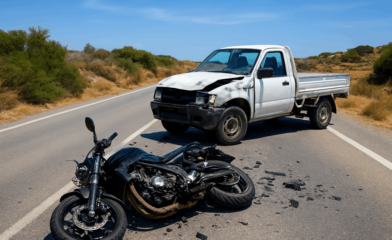 Θανατηφόρο Τροχαίο στη Νάξο: Νεκρός 82χρονος Οδηγός Μηχανής, Σοβαρά ο 80χρονος του Αγροτικού