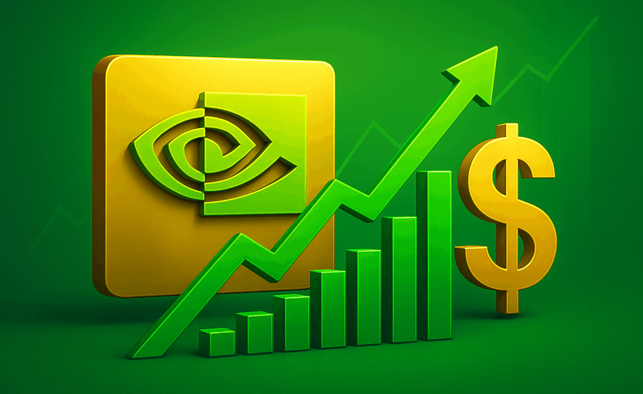 Η Nvidia ξεπέρασε τα 5 τρισ. δολάρια σε κεφαλαιοποίηση