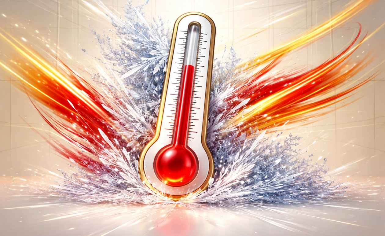 Καιρός: Ψυχρή Πρωτοχρονιά με «βουτιά» της θερμοκρασίας και ισχυρούς βοριάδες