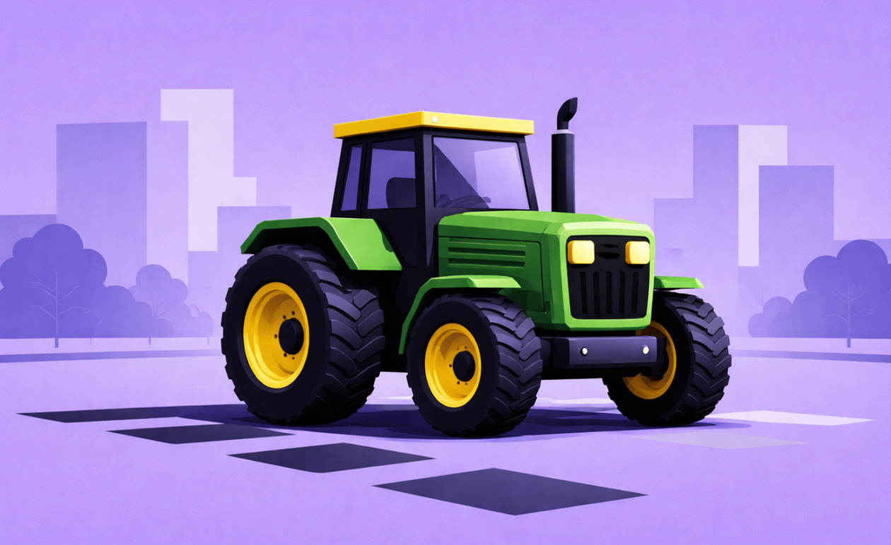 Λάρισα: Συμβολικός αποκλεισμός της κεντρικής πλατείας με τρακτέρ από τους αγρότες της Νίκαιας