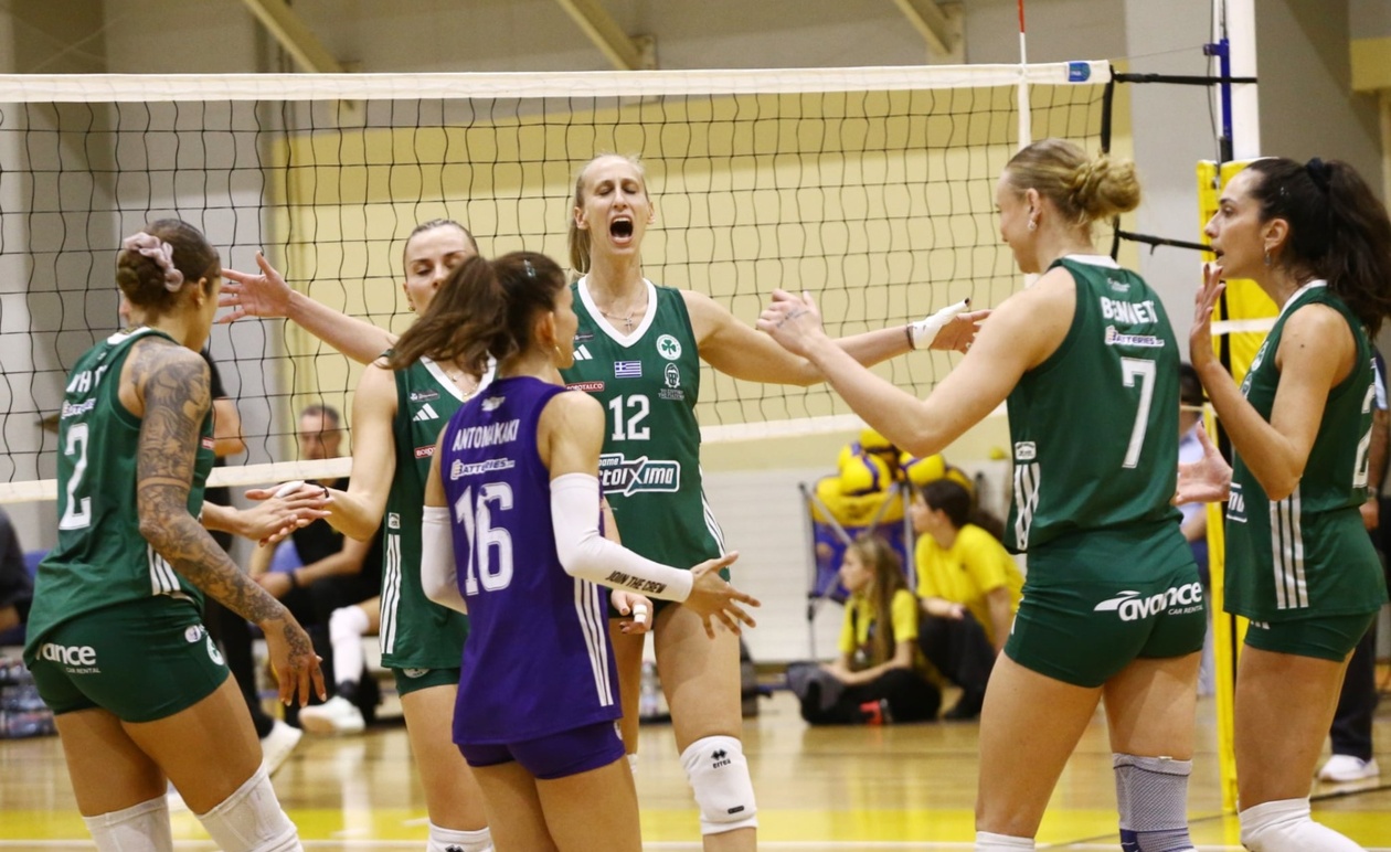 Ο Παναθηναϊκός επικράτησε της ΑΕΚ με 3-2 εκτός έδρας