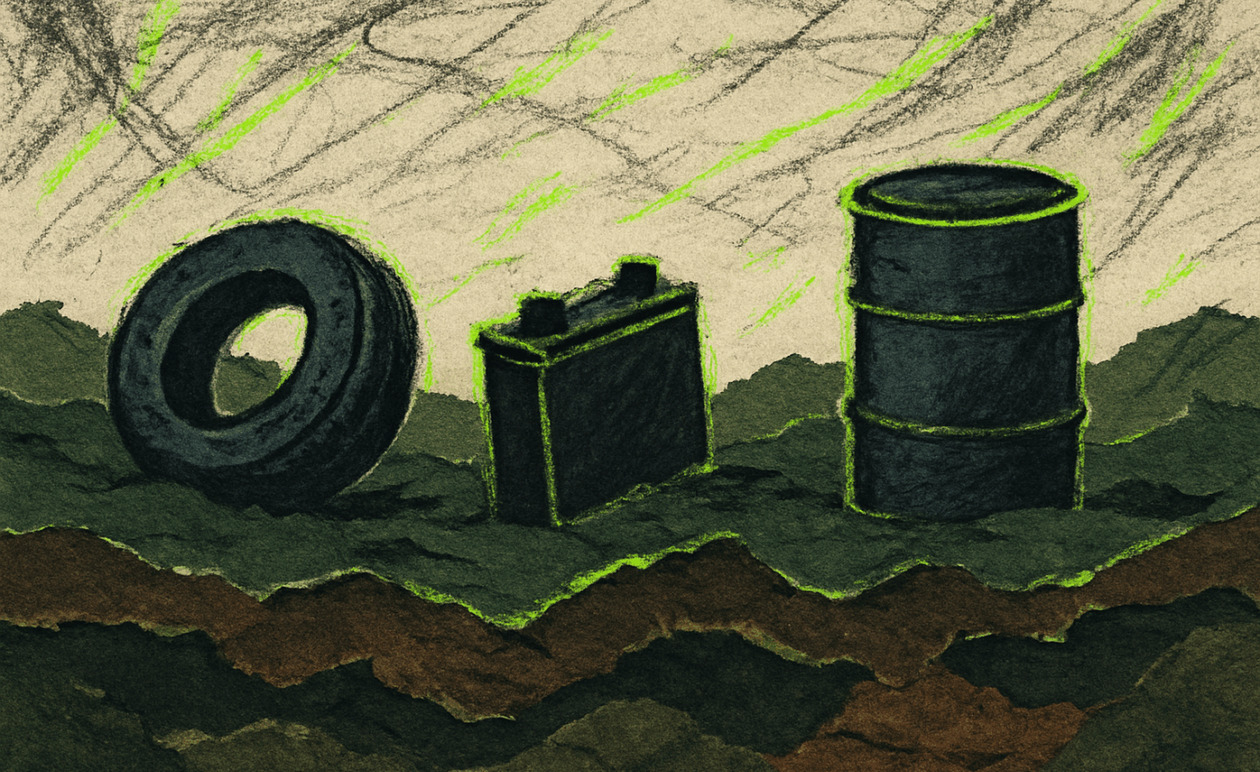 ΕΛ.ΑΣ.: Έρευνα σε επιχείρηση στον Ελαιώνα, συνελήφθη ο ιδιοκτήτης για περιβαλλοντική ρύπανση