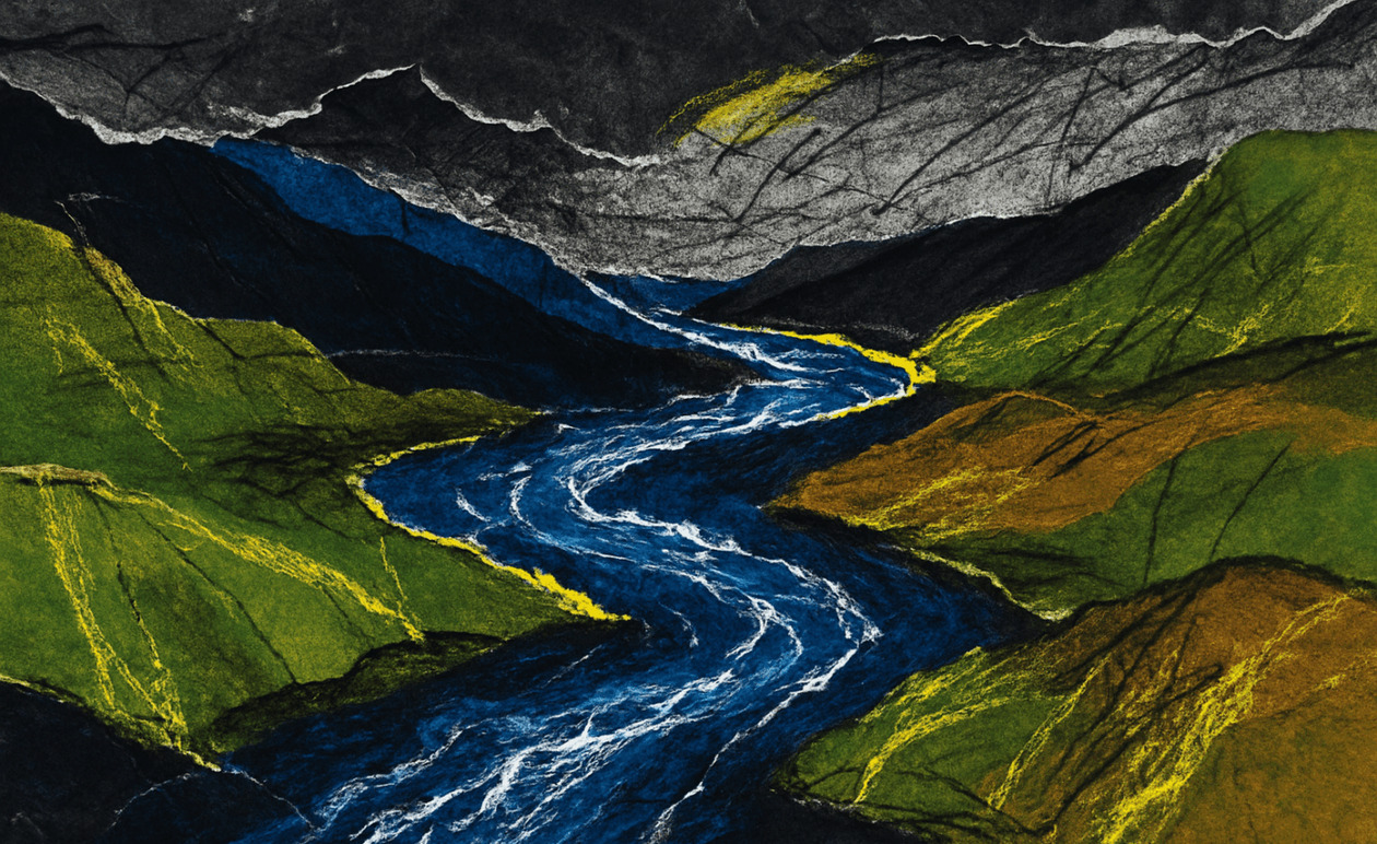 Κακοκαιρία Byron: Υπερχείλισε ο Πηνειός στα Τρίκαλα, προκαλώντας εκτεταμένες ζημιές