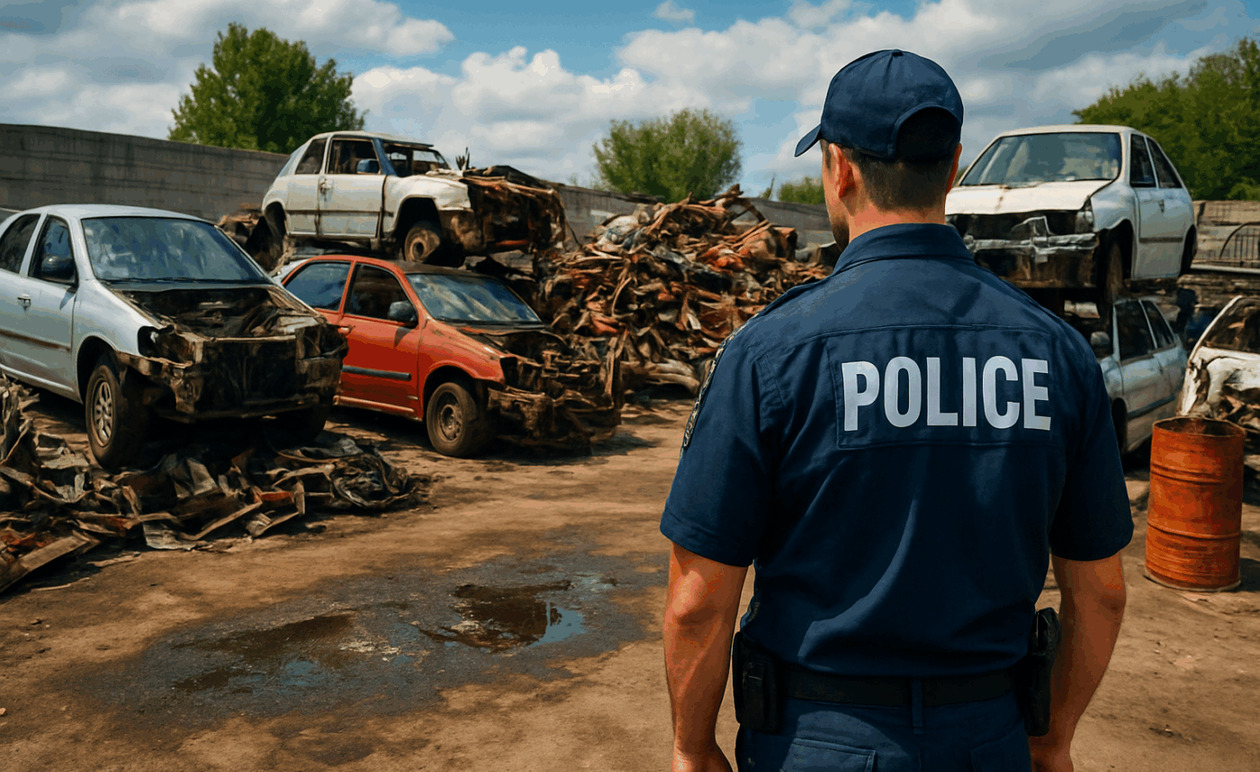 Έρευνα: επιχείρηση διάλυσης οχημάτων στον Ασπρόπυργο