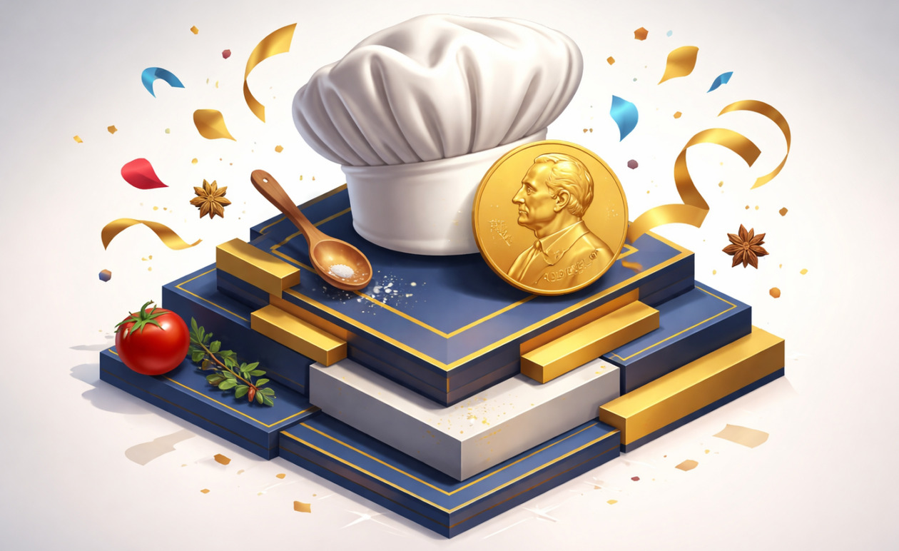 Το μυστικό δείπνο των Νομπέλ: Όταν οι βραβευμένοι σεφ μαγειρεύουν με οικογενειακή συνταγή