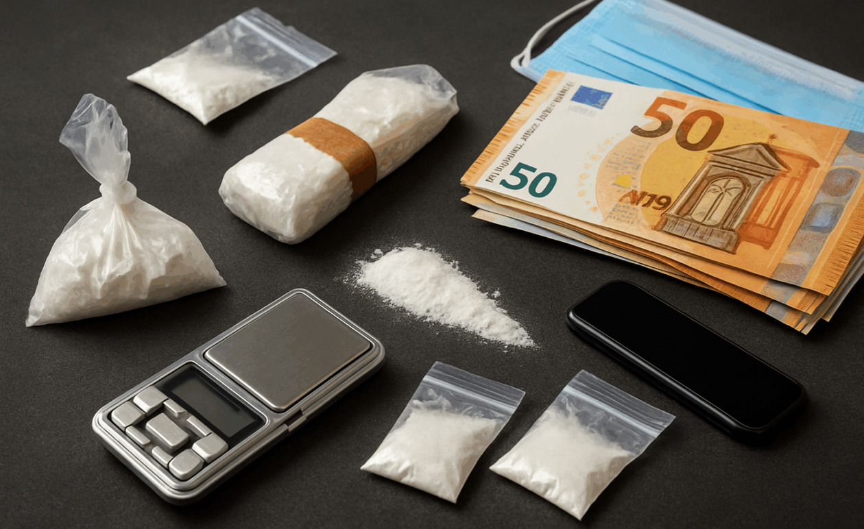 Δύο άτομα στη Λάρισα συνελήφθησαν για διακίνηση κοκαΐνης