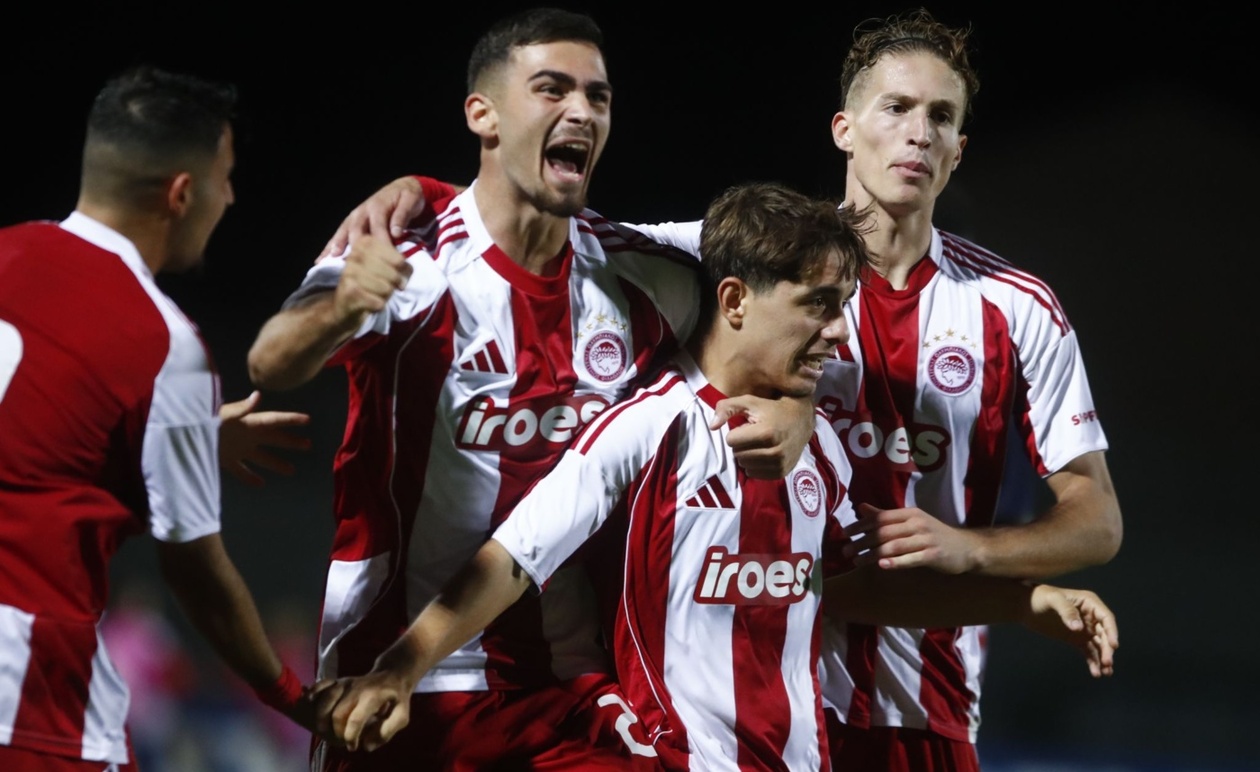 Η Κ19 του Ολυμπιακού αναδείχθηκε ισόπαλη με την PSV στο Ρέντη