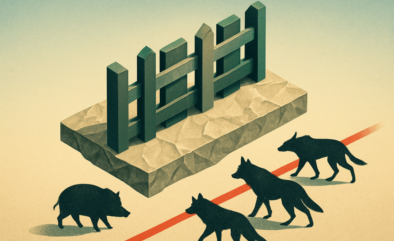 Θεσσαλονίκη: Νέα μέτρα για αγριογούρουνα και λύκους στους οικισμούς μετά από σύσκεψη