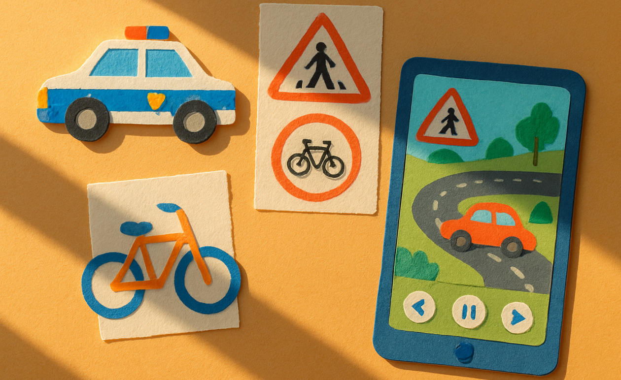 Ελληνική Αστυνομία: Το σπιτάκι κυκλοφοριακής αγωγής στην Ονειρούπολη Δράμας