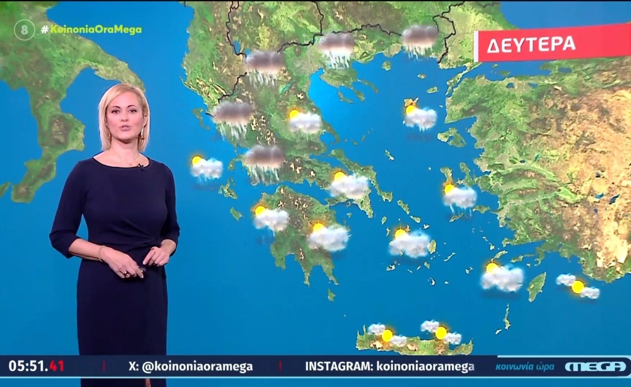 Βροχή σήμερα στα δυτικά βόρεια