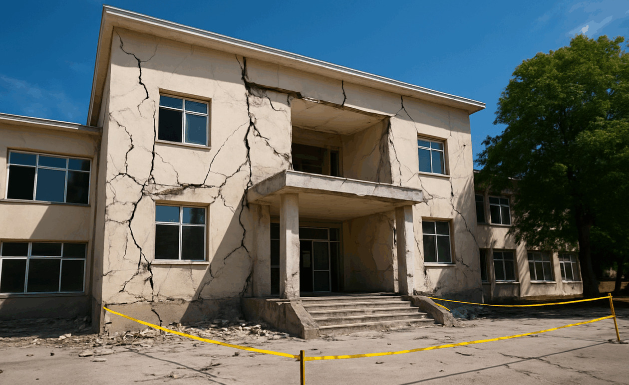 Οι έλεγχοι στα δημόσια κτίρια δείχνουν ότι το 21% παρουσιάζει αυξημένο ρίσκο