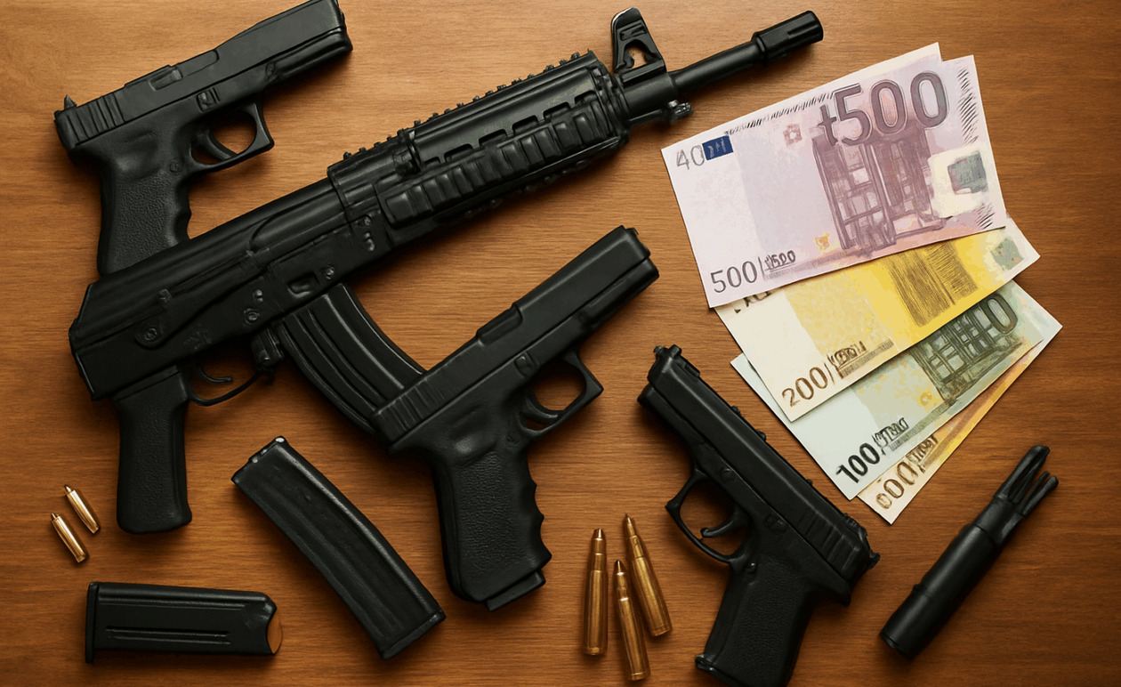 Πώς Εξιχνιάστηκε η Δολοφονία Λάλα: Βαρύ Οπλοστάσιο και 100.000 Ευρώ σε Μετρητά Κατασχέθηκαν