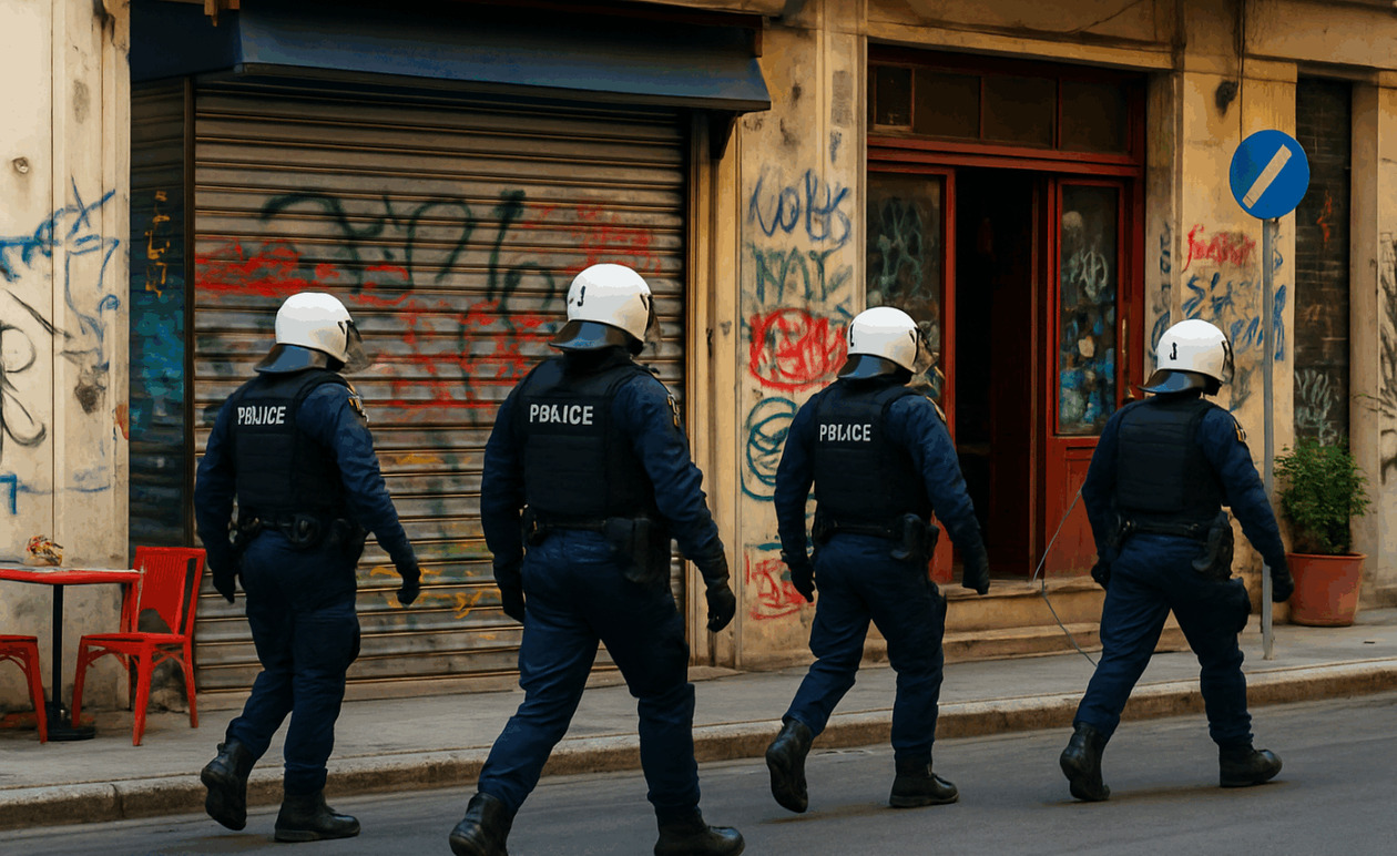 Ένορκη Διοικητική Εξέταση για αστυνομικούς στην περιοχή των Εξαρχείων