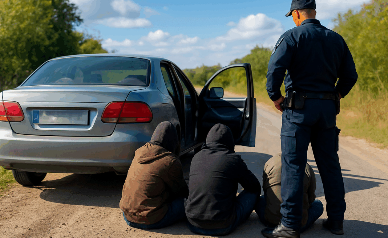 Συνελήφθη διακινητής που μετέφερε επτά μη νόμιμους μετανάστες στη Ροδόπη