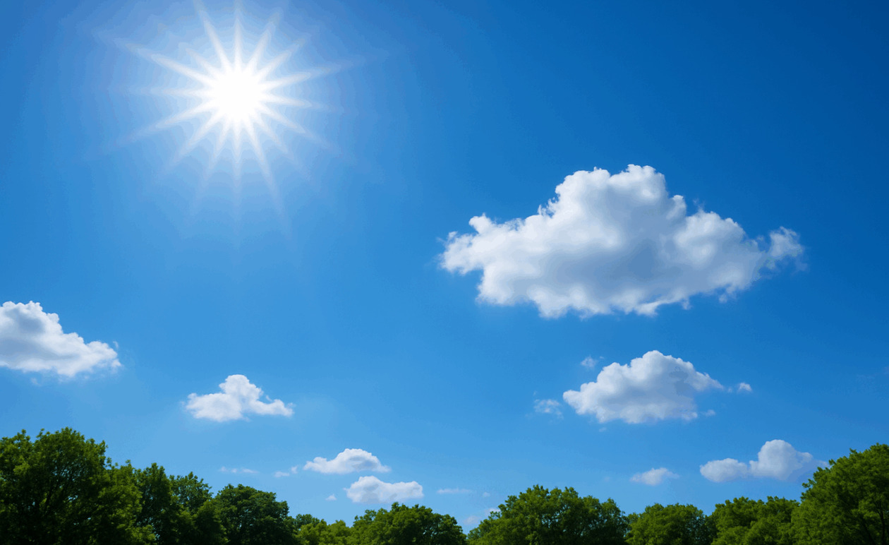 Αίθριος καιρός· μικρή άνοδος της θερμοκρασίας