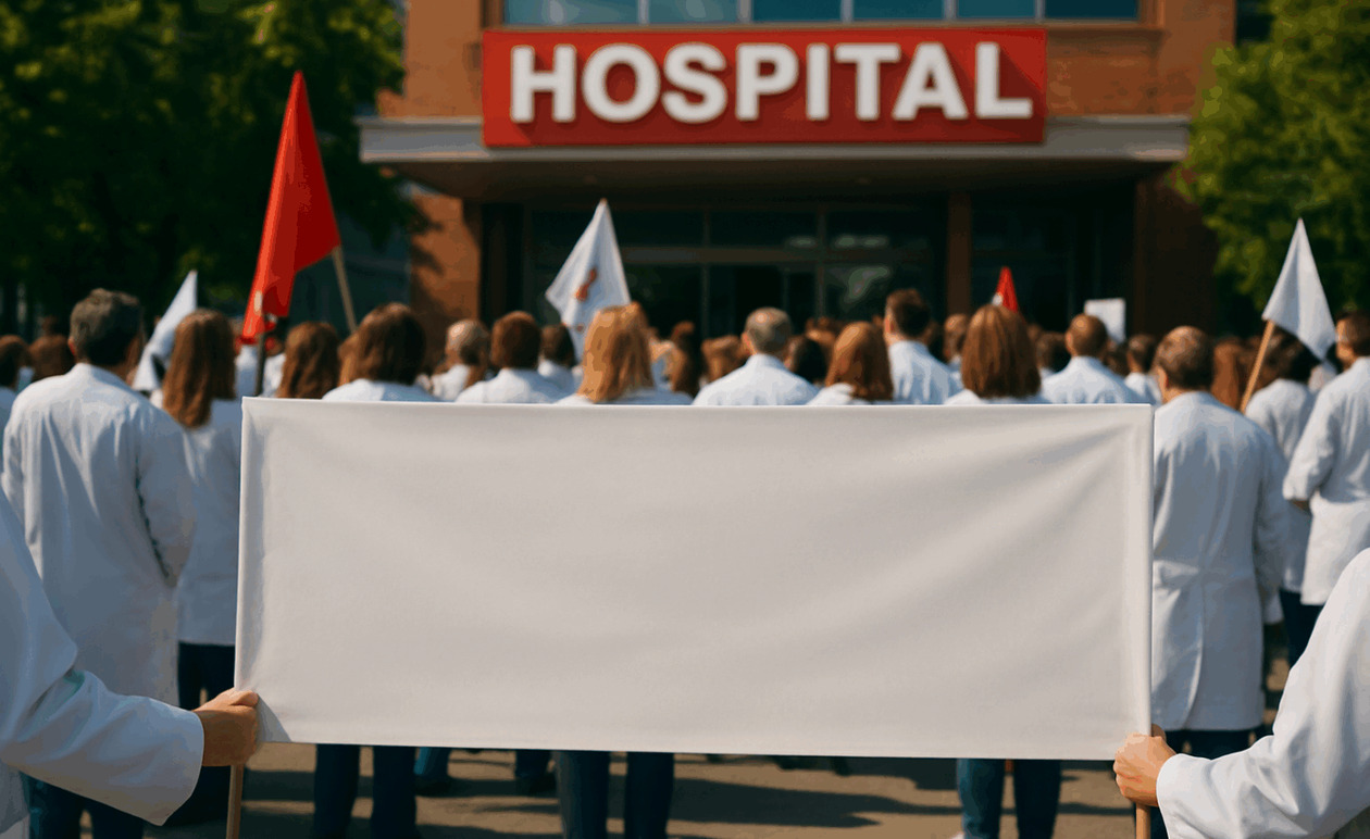 Η 48ωρη απεργία των νοσοκομειακών γιατρών και το κλείσιμο των ιδιωτικών ιατρικών εργαστηρίων