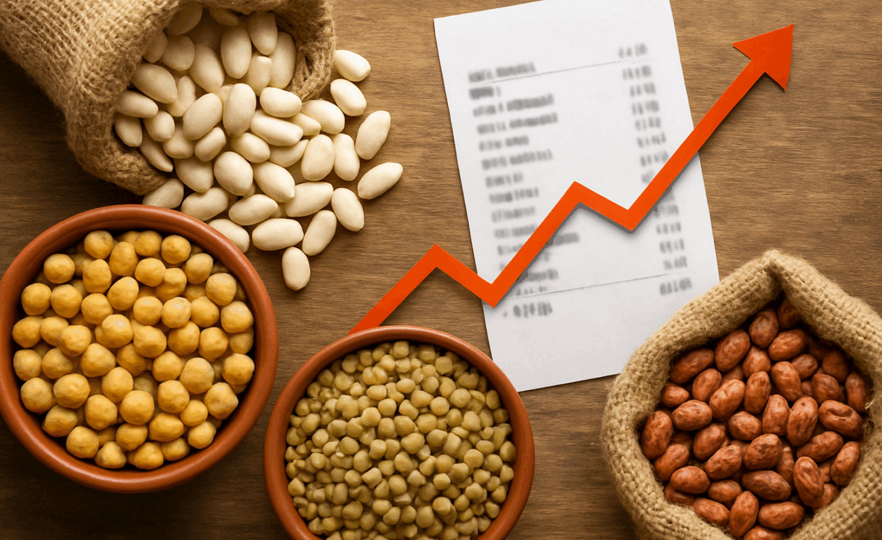 Γιατί οι τιμές στα όσπρια εκτοξεύονται;