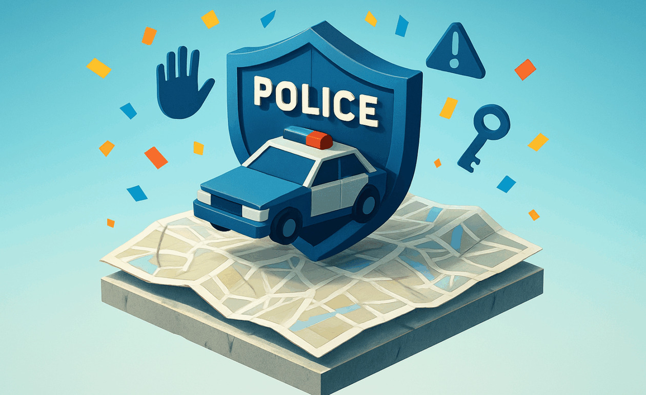 Αστυνομική επιχείρηση στην Περαία: Ένας προσαχθείς και 12 παραβάσεις ΚΟΚ