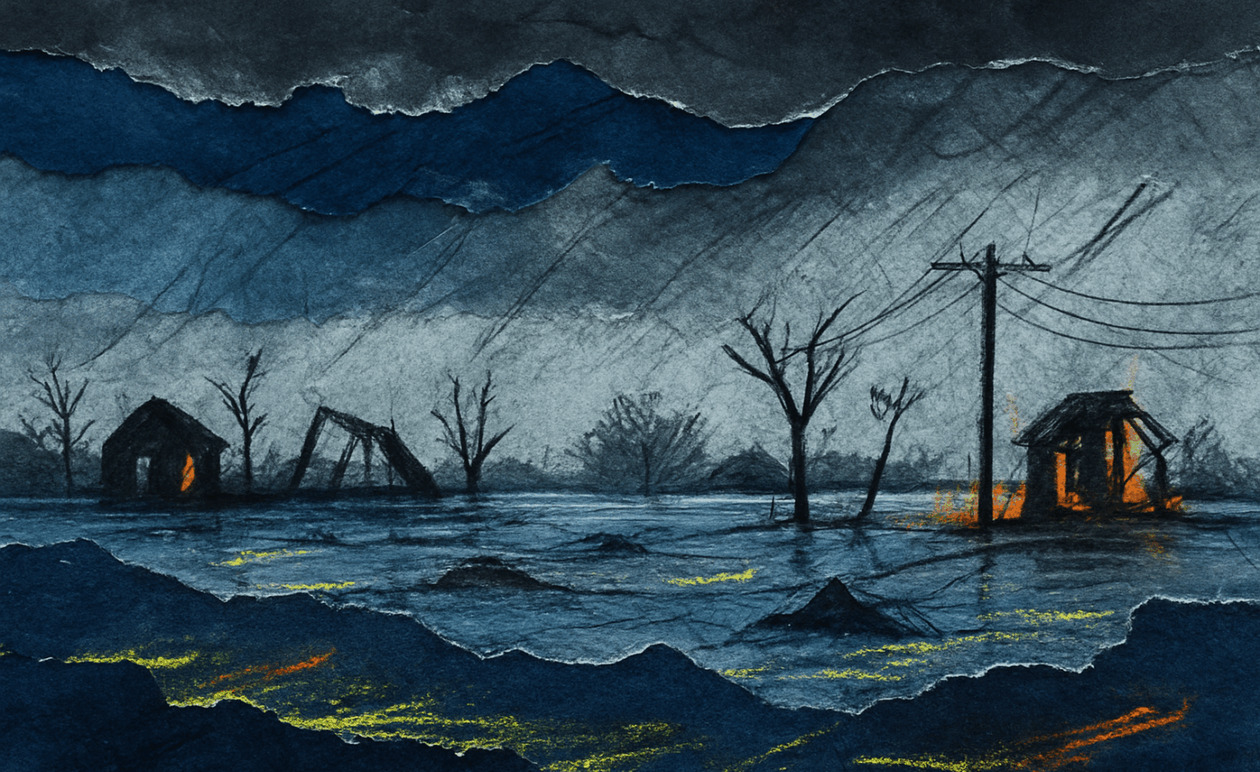 Κακοκαιρία Byron: Πλημμύρες, κλειστά σχολεία και προβλήματα σε Αττική και Πελοπόννησο