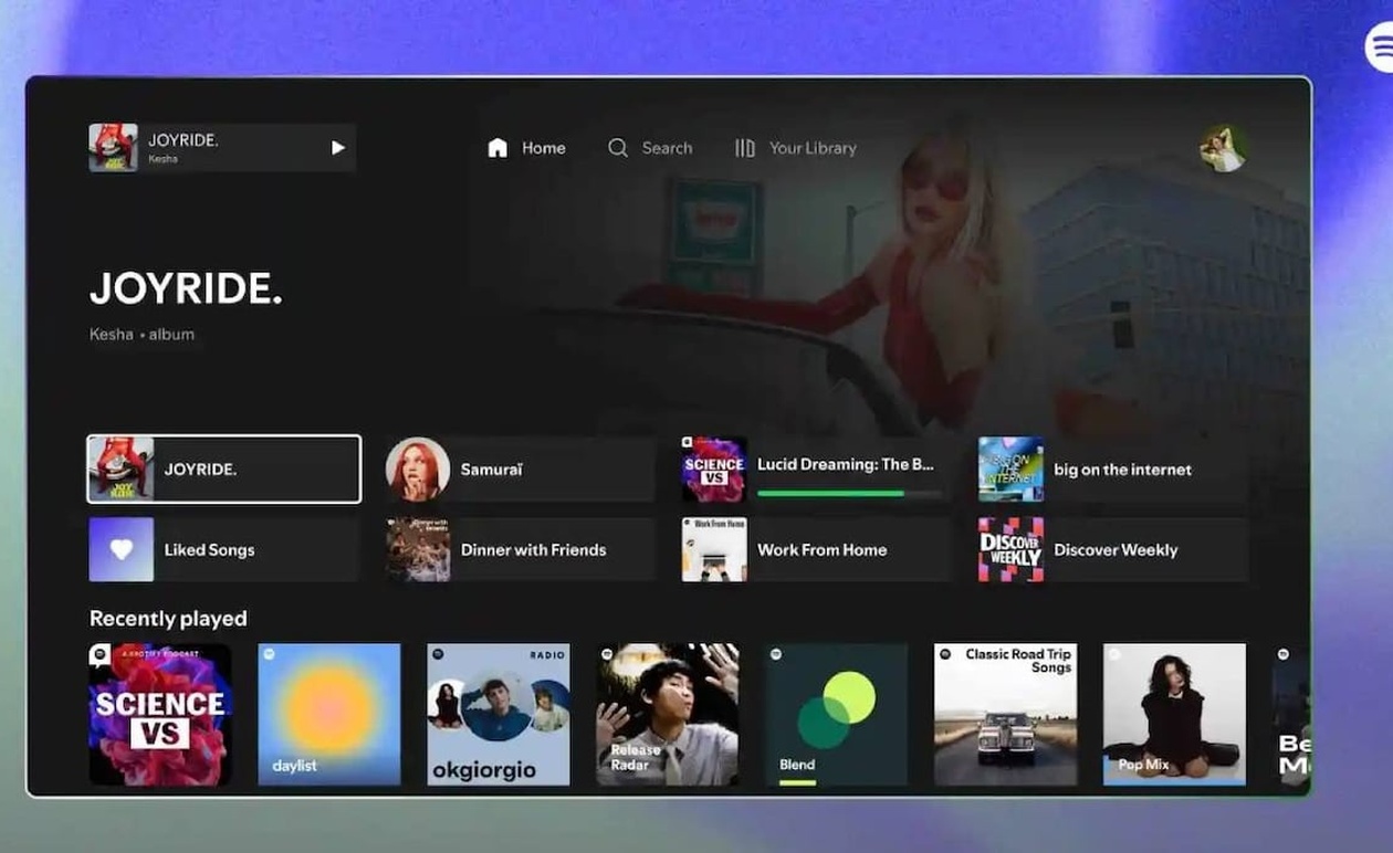 Spotify ανανεώνει εφαρμογή για Apple TV 4K