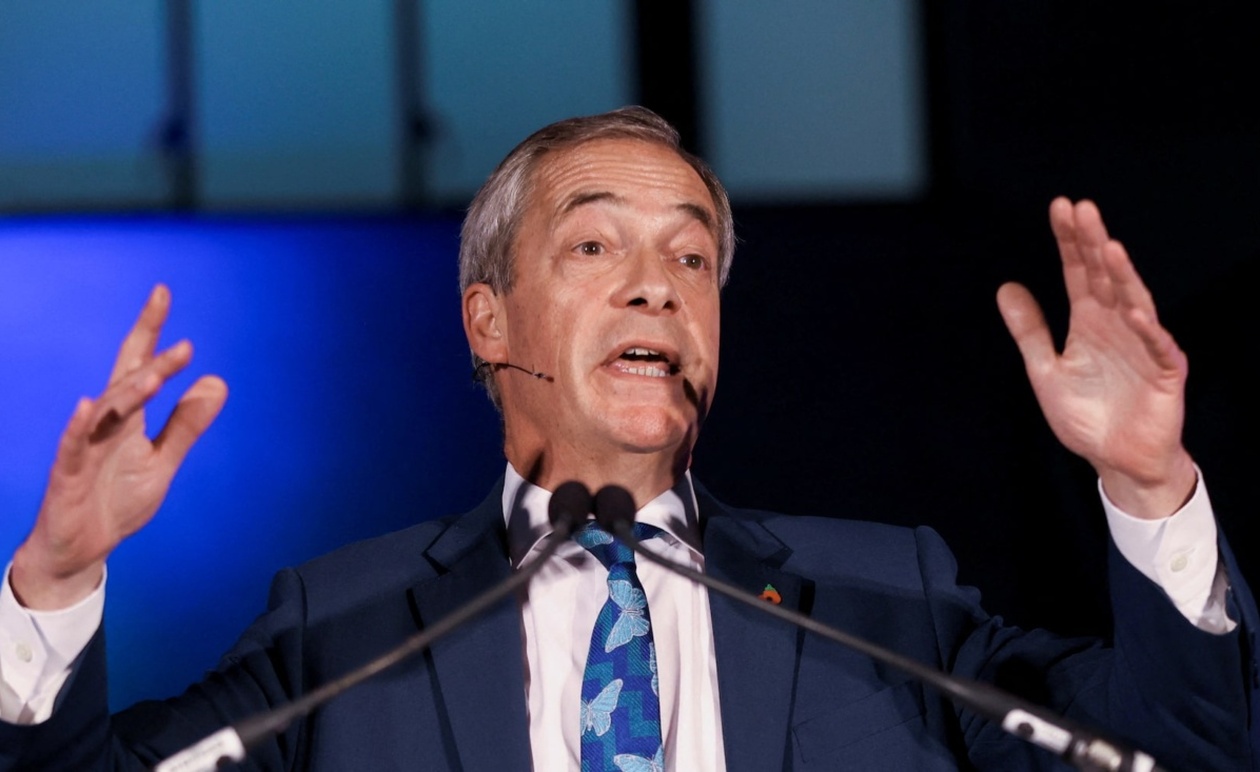 Ο Φάρατζ περιορίζει τις δεσμεύσεις για μειώσεις φόρων προκειμένου να κερδίσει οικονομική αξιοπιστία