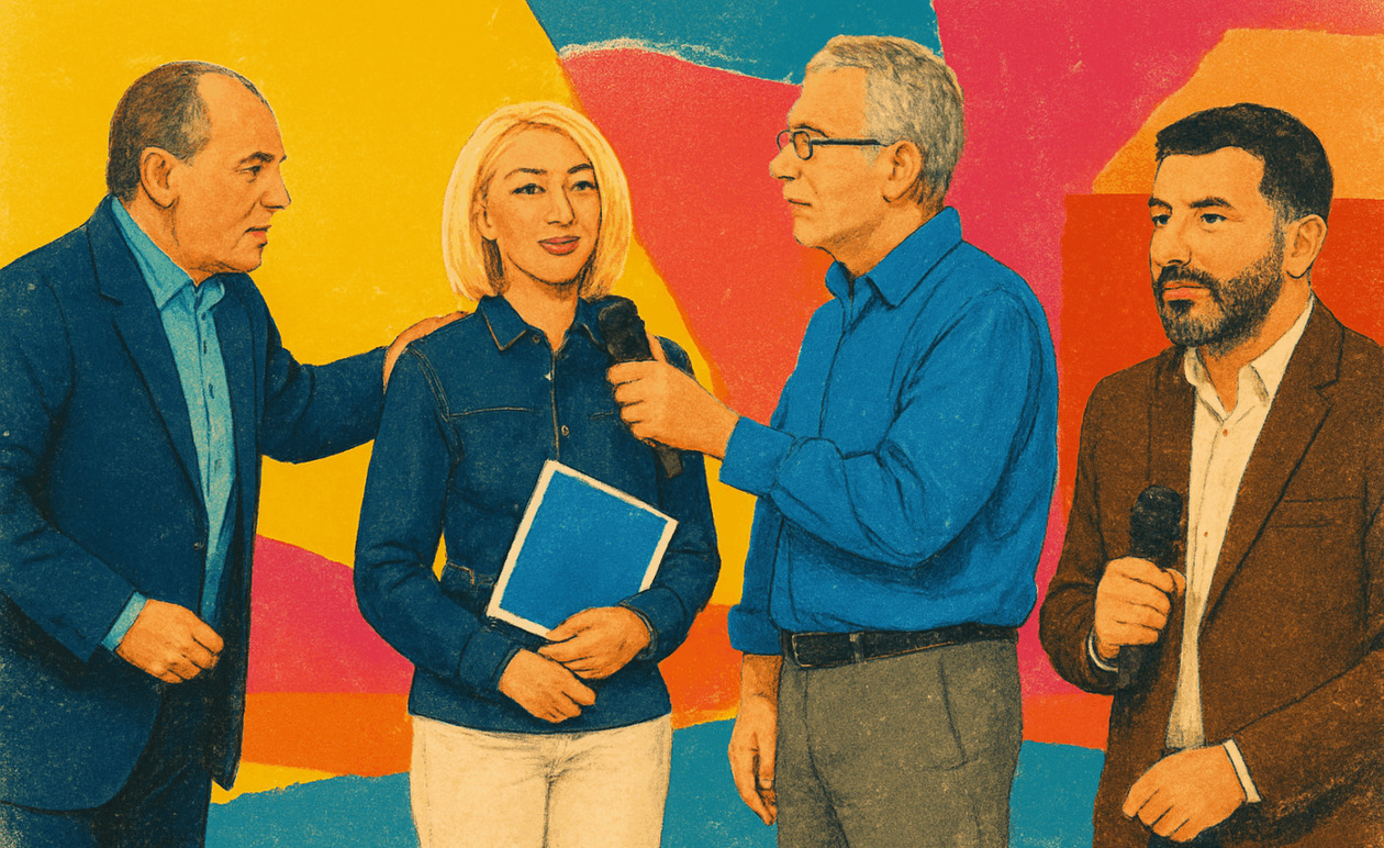 Μίνα Καραμήτρου: Θερμή υποδοχή από τους συνεργάτες της στο OPEN μετά την ίωση