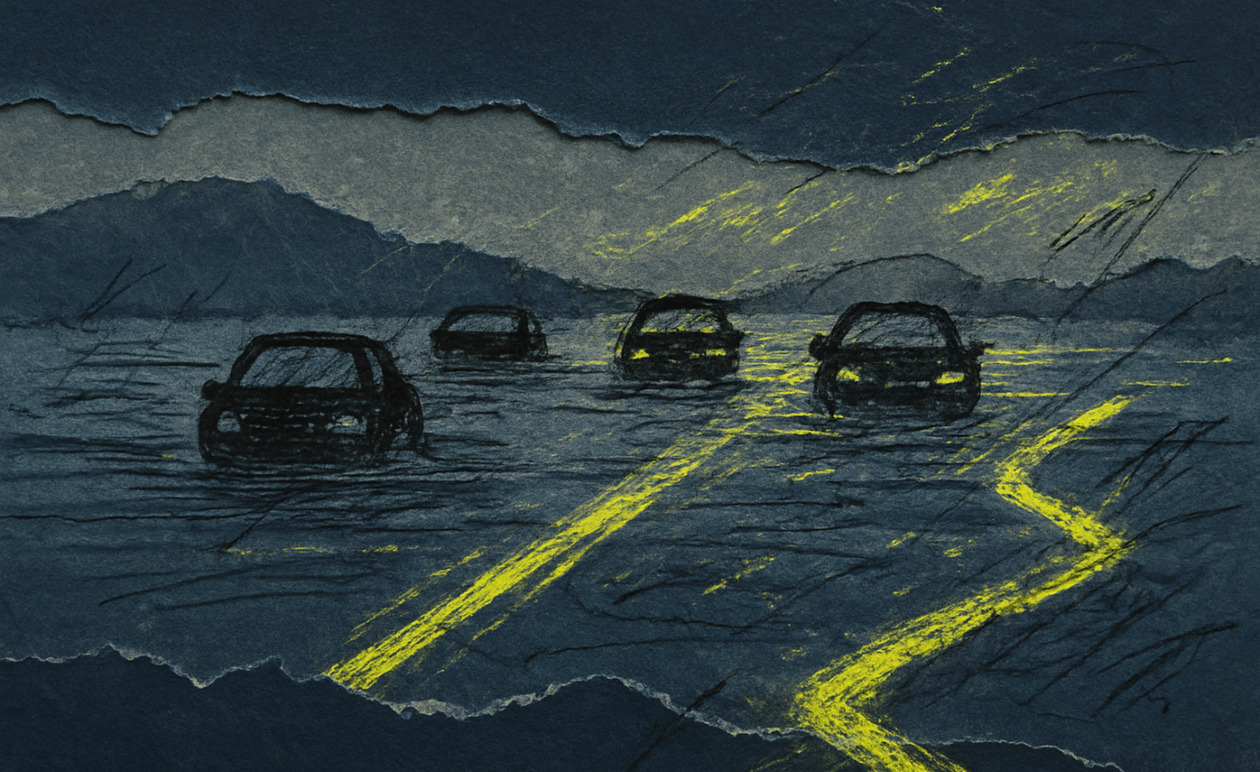 Στερεά Ελλάδα: Προσωρινές διακοπές κυκλοφορίας και υποχρεωτικές αλυσίδες λόγω κακοκαιρίας