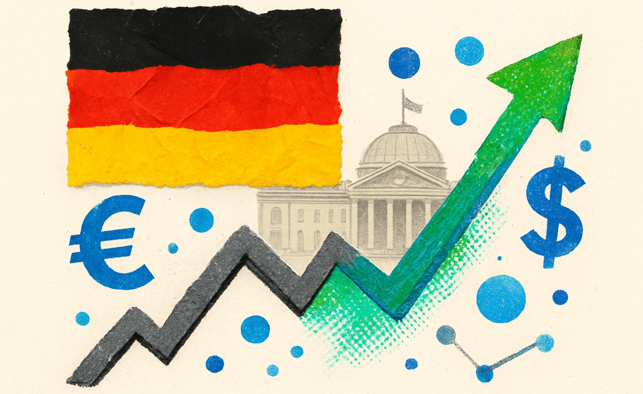 Η Γερμανία: Ο Merz βλέπει σημάδια ανάκαμψης, το ΔΝΤ επισημαίνει μεσοπρόθεσμους περιορισμούς