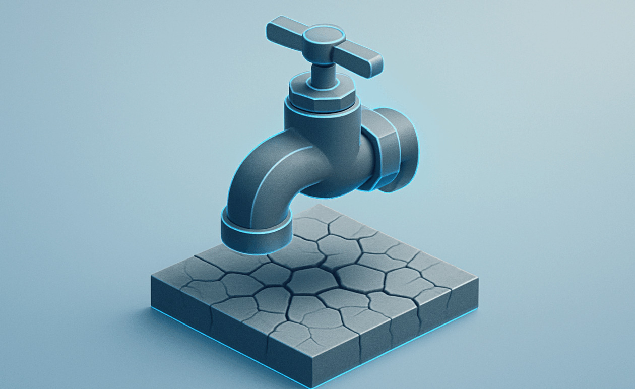 Ρέθυμνο: Χωρίς νερό η πόλη μέχρι το Σάββατο λόγω σοβαρής βλάβης