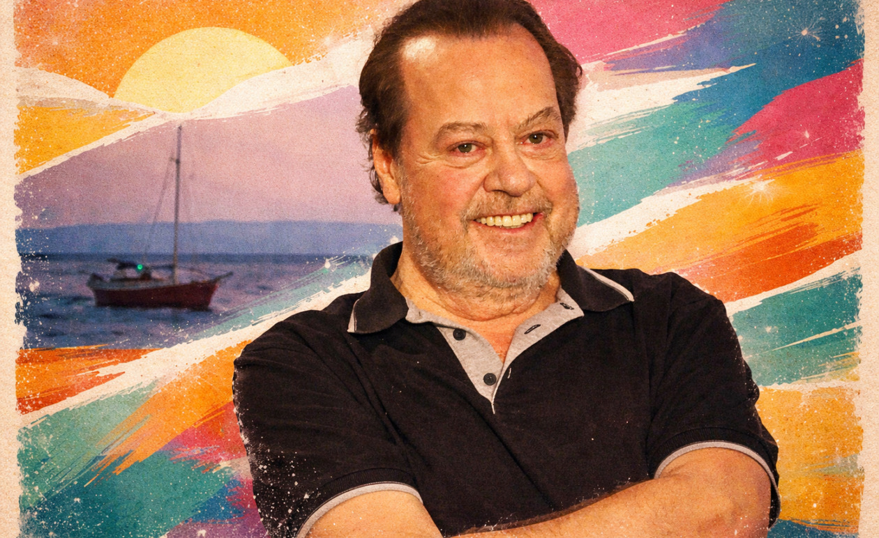 Γιάννης Πάριος: Η σπάνια χριστουγεννιάτικη φωτογραφία με τους τέσσερις γιους και τα εγγόνια του