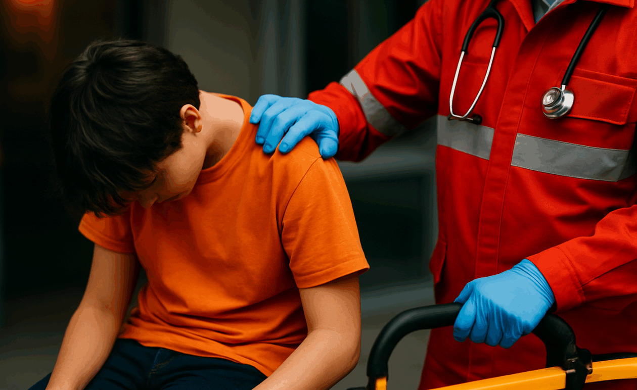 Ένα ανήλικο παιδί μεταφέρθηκε στο νοσοκομείο μετά από κατανάλωση αλκοόλ