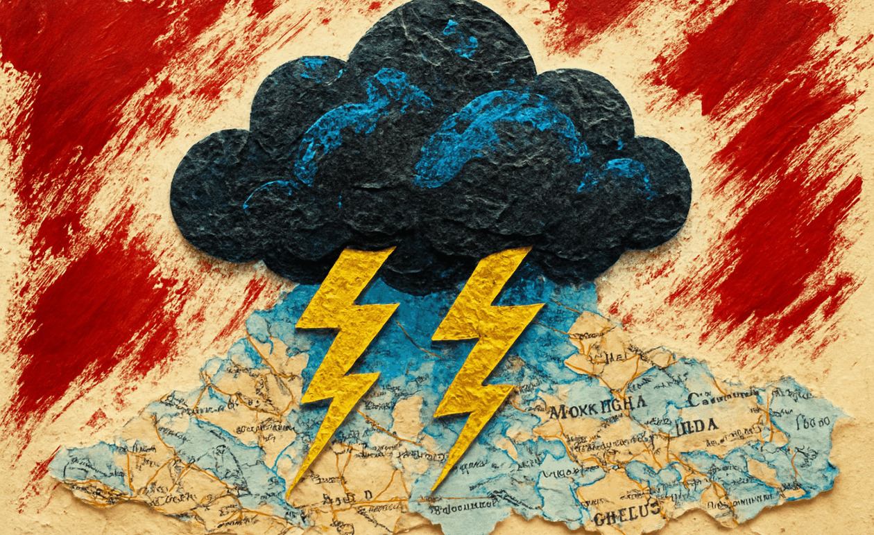 Η ΕΜΥ εξέδωσε έκτακτο δελτίο καιρού με κόκκινη προειδοποίηση για ισχυρές καταιγίδες