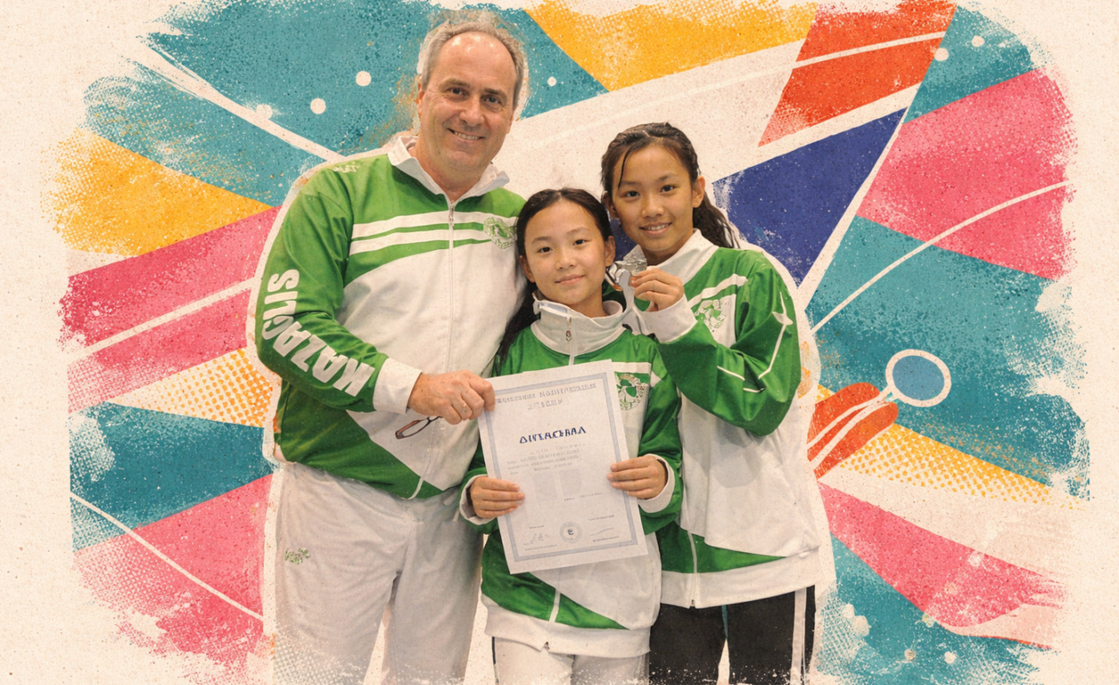 Παναθηναϊκός: Ασημένιο μετάλλιο για τη Zhang Chenboya και σημαντικές διακρίσεις στην ξιφασκία