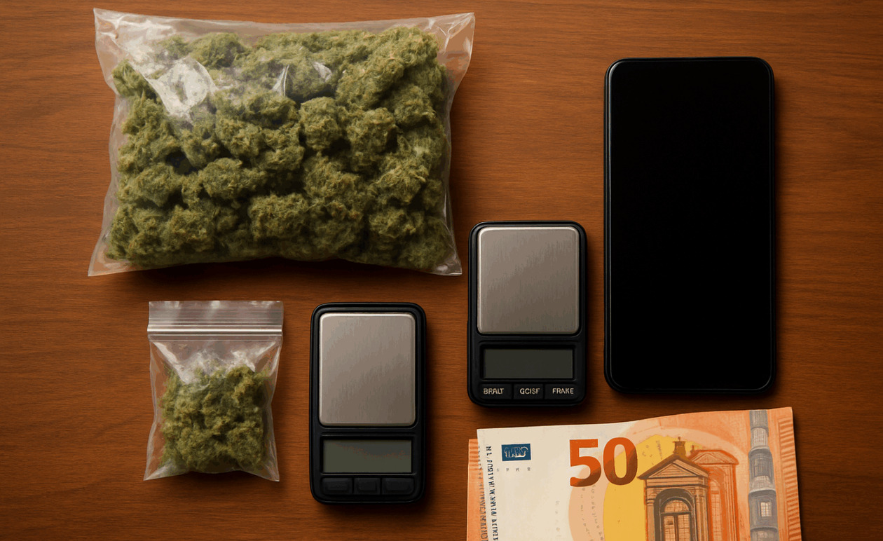 Συνελήφθη 47χρονος με πάνω από 1 κιλό κάνναβης στην Αττική