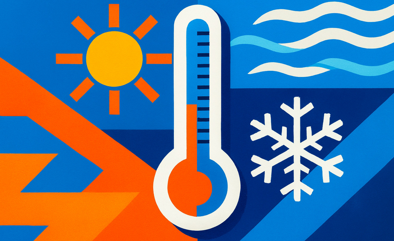 Meteo: Οι περιοχές με τις χαμηλότερες θερμοκρασίες και η πρόγνωση για την Τετάρτη