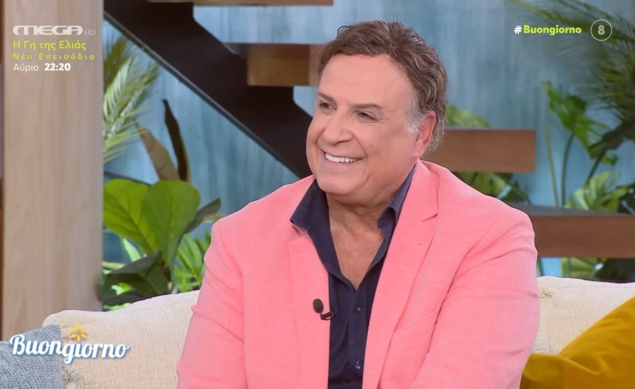 Ο Χάρης Ρώμας στο Buongiorno